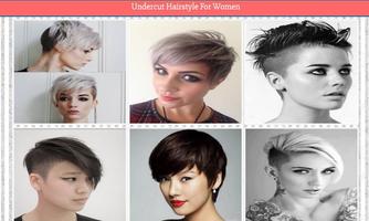 Undercut Hairstyle for Women स्क्रीनशॉट 2