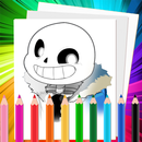 Coloring Undertale Sans APK