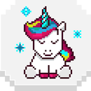 Buku Mewarnai Unicorn - Mewarnai Dengan Seni Pixel APK