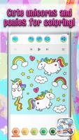 Unicorn Coloring Games screenshot 1