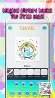 Unicorn Coloring Games screenshot 2