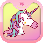 Invitacion de Cumpleaños Unicornio icono