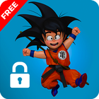 Goku Fanart Anime Lock Screen Lock Phone Password icône