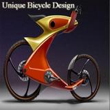 Diseño único de bicicletas icono