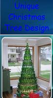 Unique Christmas Tree Design پوسٹر