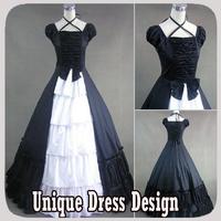 Unique Dress Design Affiche