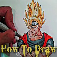how to draw goku Dragon Ball Z APK download