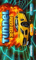Tunnel 3D Car Game Affiche