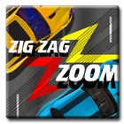 Car Game Zig Zag Zoom icône