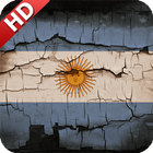 Argentina Flag Wallpaper иконка