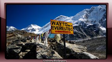 Mount Everest Wallpaper اسکرین شاٹ 3