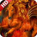 Fire Horse Wallpaper