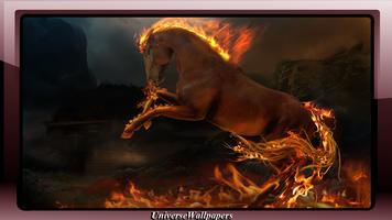 Fire Horse Pack 2 Wallpaper Affiche