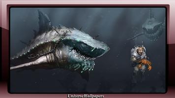 Megalodon Wallpaper poster