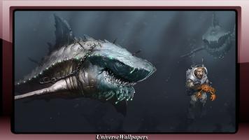 Megalodon Wallpaper Poster