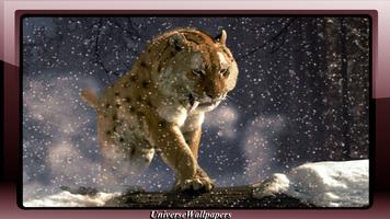 Saber Tooth Tiger Wallpaper ポスター