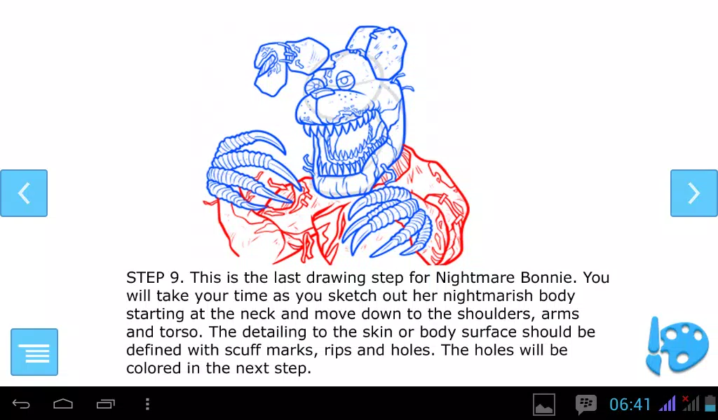 Learn How to Draw Nightmare Bonnie from Five Nights at Freddy's (Five  Nights at Freddy's) Step by St…