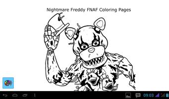 How To Draw Nightmare Freddy capture d'écran 3