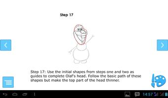 How to Draw Olaf imagem de tela 2
