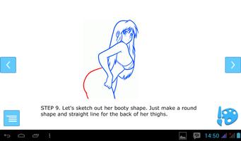 2 Schermata How to Draw A Hot Girl