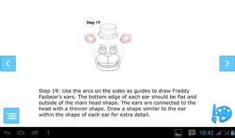 How To Draw Freddy Fazbear स्क्रीनशॉट 1