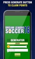 Unlimited Coins Dream League Soccer 📲 App Prank ภาพหน้าจอ 1