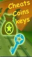 Cheats keys Coins Subway Surfs स्क्रीनशॉट 2