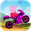 pepa happy pig racing moto APK