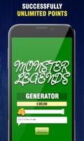 Unlimited Gems Monster Legends📲Android App Prank capture d'écran 3