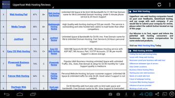 برنامه‌نما Upperhost Web Hosting Reviews عکس از صفحه