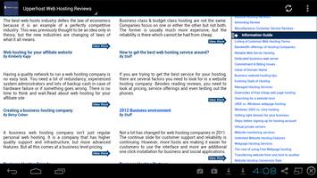 Upperhost Web Hosting Reviews capture d'écran 3