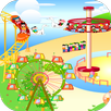 เกมส์สร้างฐานสวนสนุก APK