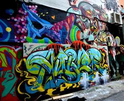 Urban Graffiti Art Affiche