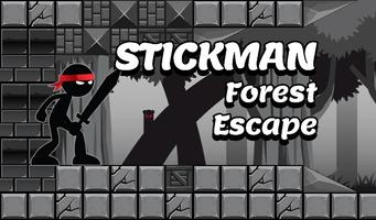 Stickman Escape Forest 포스터