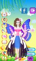 ButterFly Girl Dressup Poster