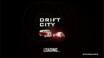 VW Beetle Drift City poster