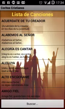 Screenshot 1 for Coritos Cristianos