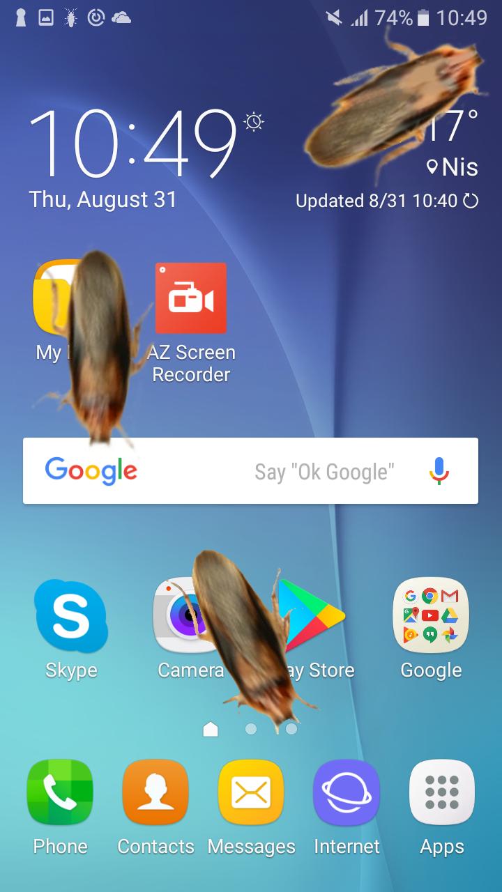 Kecoa Di Layar Lelucon Gambar Lucu Bergerak For Android Apk