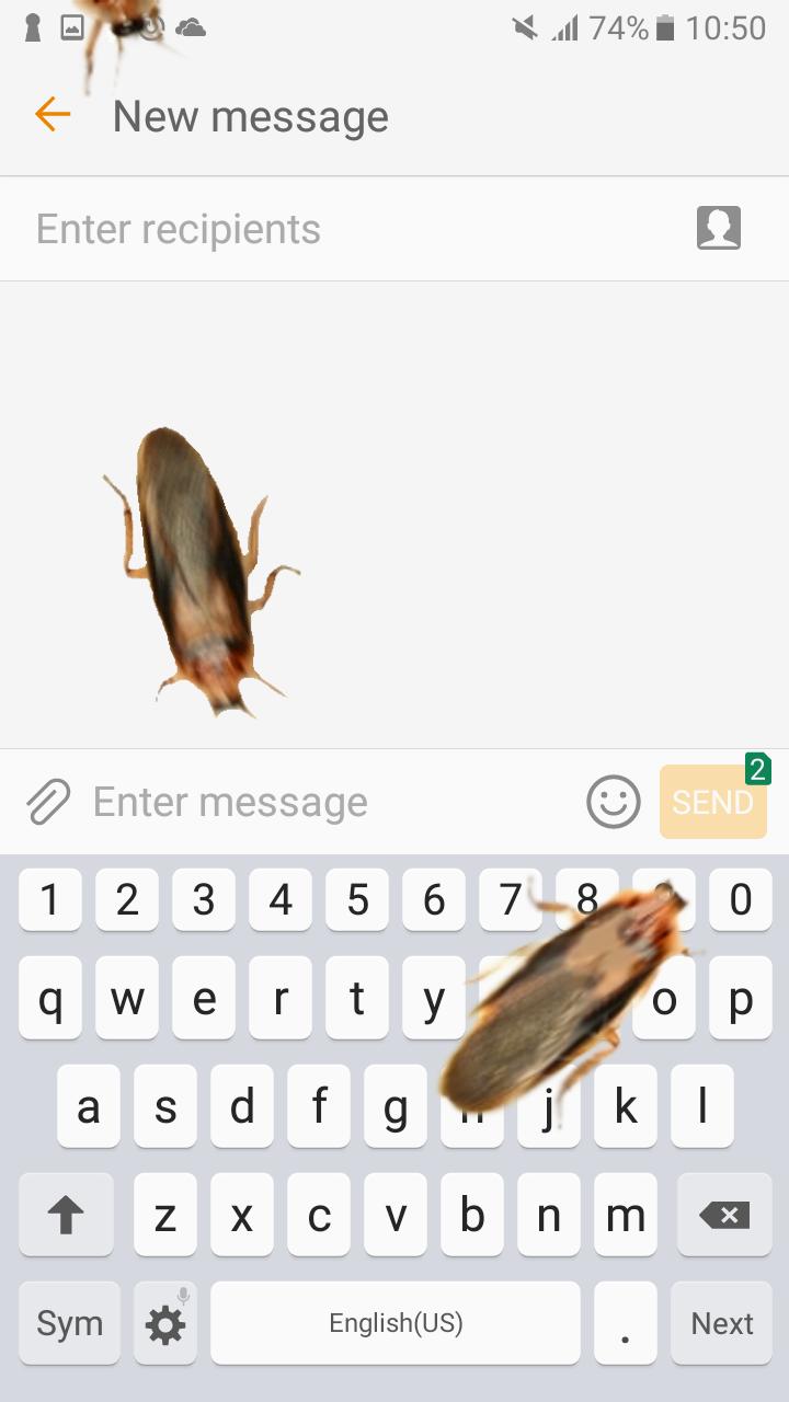 Cucaracha En La Pantalla App De Bromas Divertidas For Android Apk Download