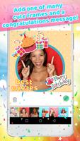 Birthday Party Slideshow Maker App with Music 스크린샷 2