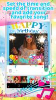 Birthday Party Slideshow Maker App with Music স্ক্রিনশট 3