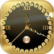 Reloj de Oro Fondo de Pantalla Animado