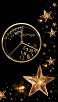 Gold Clock Live Wallpaper App: Analog Clock Widget ภาพหน้าจอ 1