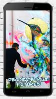 Graffiti Creator to Write on Photo and Add Text capture d'écran 3