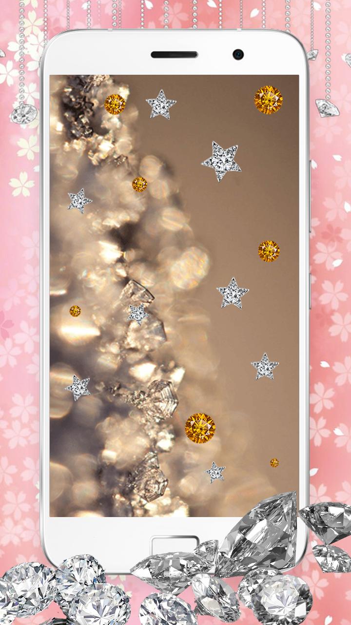 Android 用の 美しい ダイヤモンド キラキラ 壁紙 煌めく 動く 背景 そして ライブ 壁紙 アプリ Apk をダウンロード