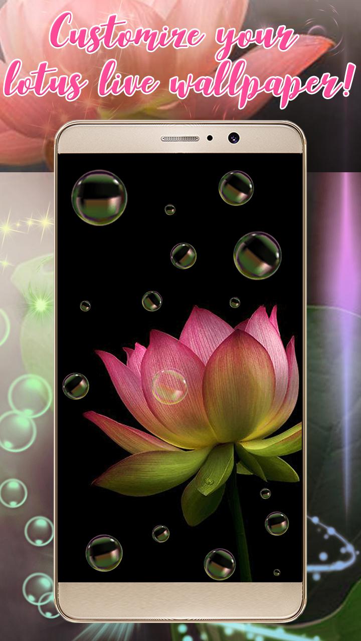 Fleur De Lotus Logiciel Fond Décran Animé Pour Android