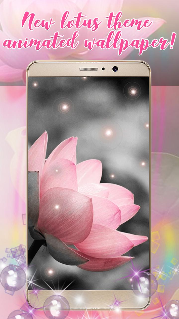 Android 用の ハス の 花 ライブ 壁紙 無料 アプリと キラキラ 背景 Apk をダウンロード