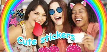 Cute Face Swap Photo Stickers