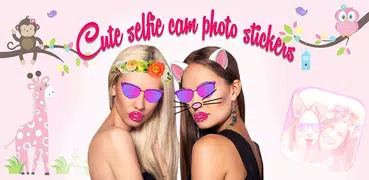 Cute Selfie Cam Photo Stickers