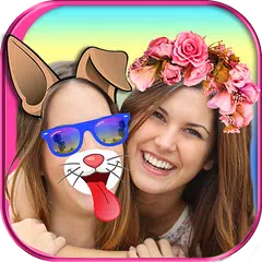 Cute Selfie Cam Photo Stickers APK download